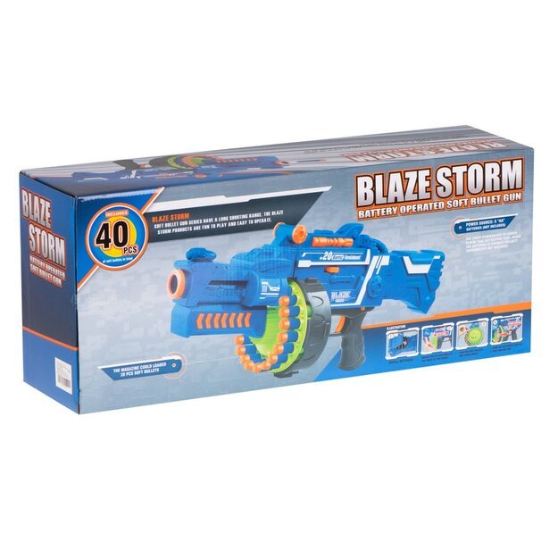 Blaze Storm Rifle + 40 pehmet laskemoona