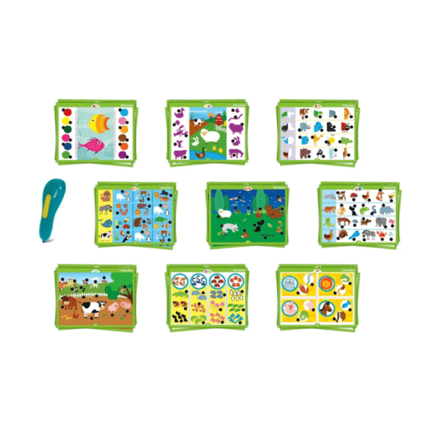 Talking Pen 500 Questions: Animals Play and Learn Polish Language Clementoni 50781 2