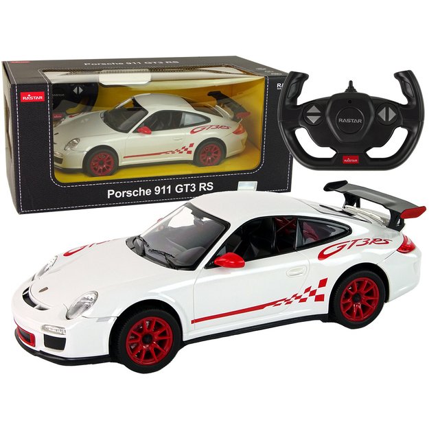 Car R/C Porsche 911 GT3 RS 1:14 Rastar White