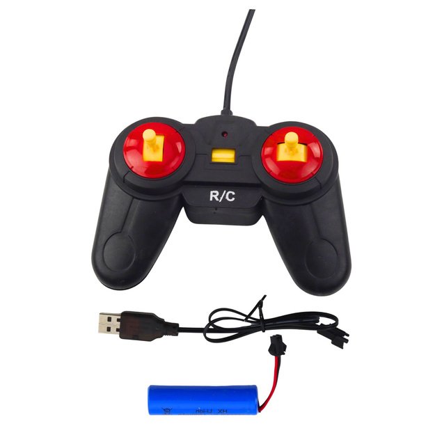 RC Police Off-Road Vehicle White 1:12 2