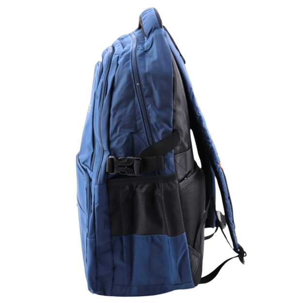 Functional City Backpack 9 Pockets Navy Blue 35L 48cm 2
