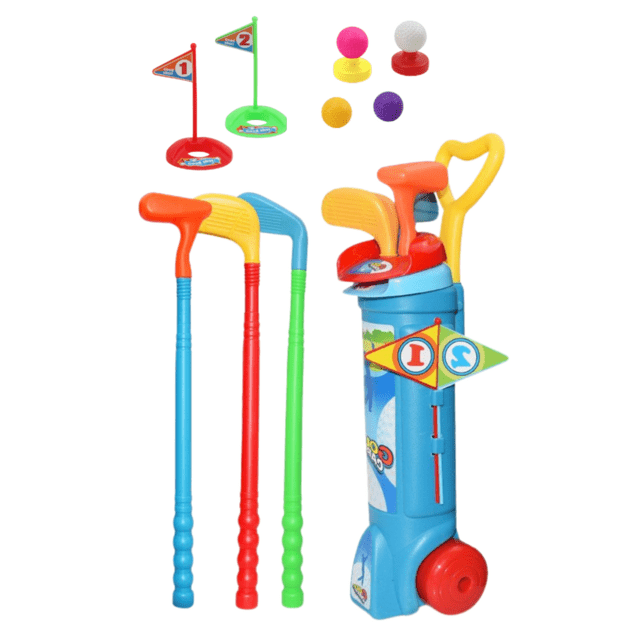 Golf Set Trolley Clubs Field Sports Game 20pcs 1