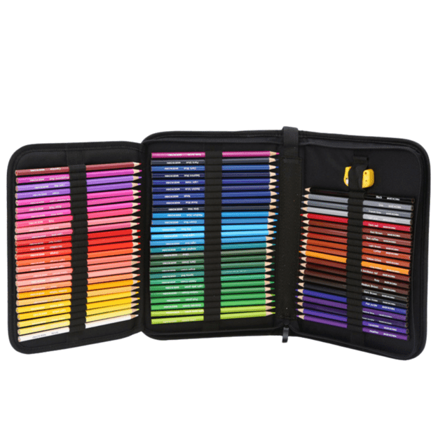 Set of Hexagonal Drawing Pencils Sketching Pencil Case 72 pcs 1