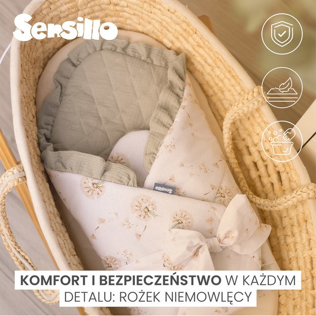 Kūdikio vokelis BRANCH GREEN 75x75 6