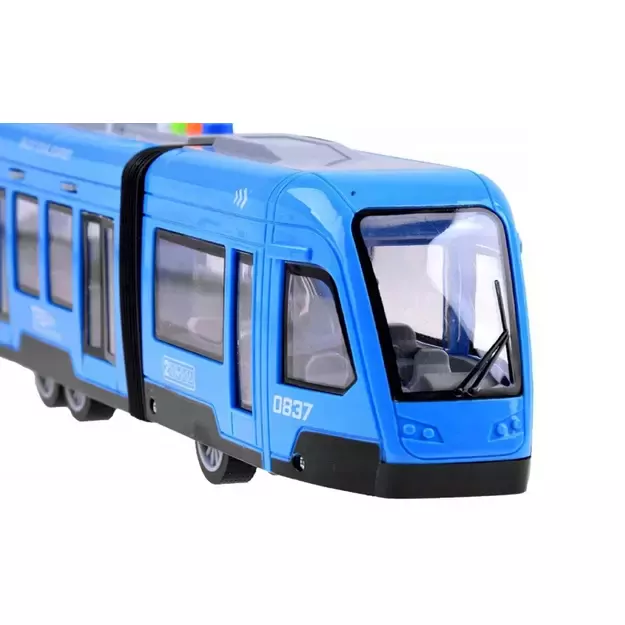 Toy tram with light and sound effects (1:16 scale)