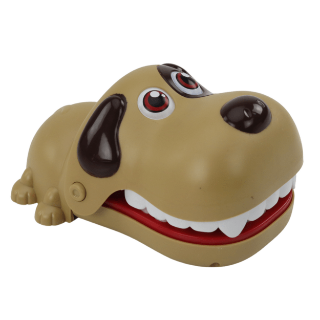 ĮGŪDŽIŲ ŽAIDIMAS – ŠUO DANTISTAS (RUDA SPALVA)