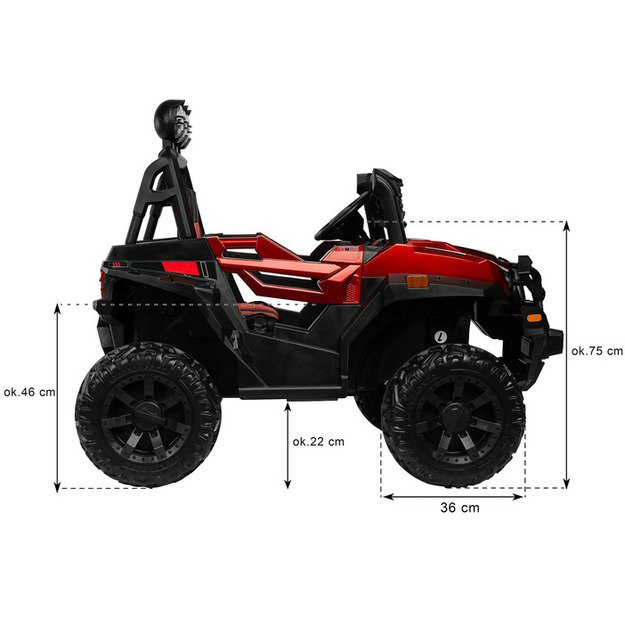 OFF-ROAD VEHICLE TIMUS RED 18