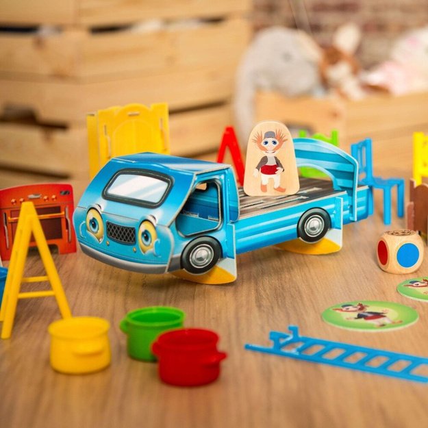 Gra zręcznościowa Przeprowadzka z Rodziną Treflików Trefl 02071 4