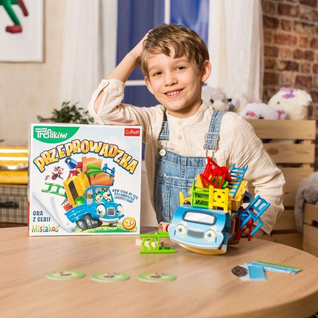 Gra zręcznościowa Przeprowadzka z Rodziną Treflików Trefl 02071 3