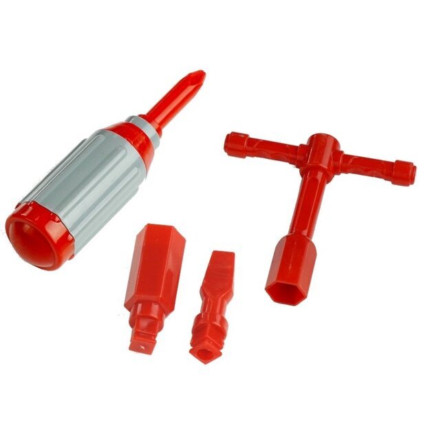 Ugniagesių automobilis, skirtas atsukti šliaužiklį + įrankiai 4