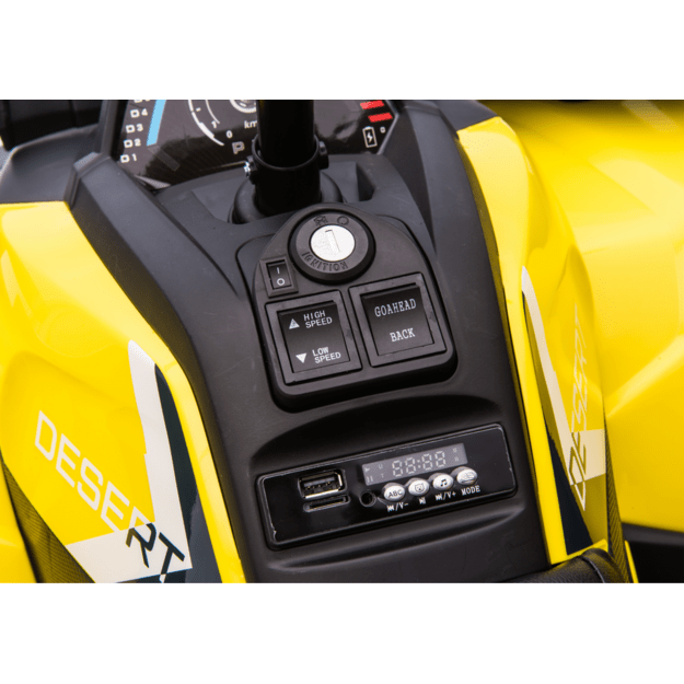 XMX607 Electric Ride On Quad - Yellow