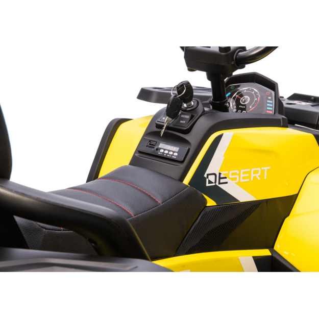XMX607 Electric Ride On Quad - Yellow