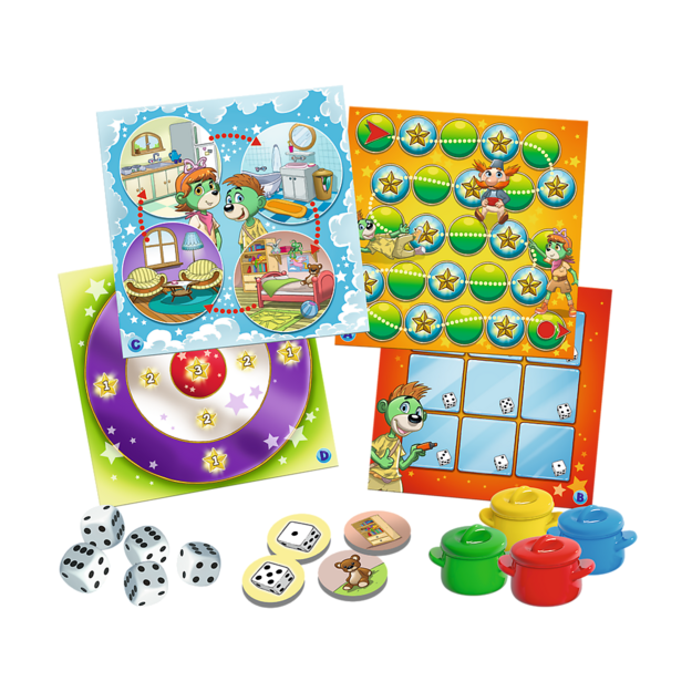 Board Game: 15 Games The Treflik Family Trefl 02823