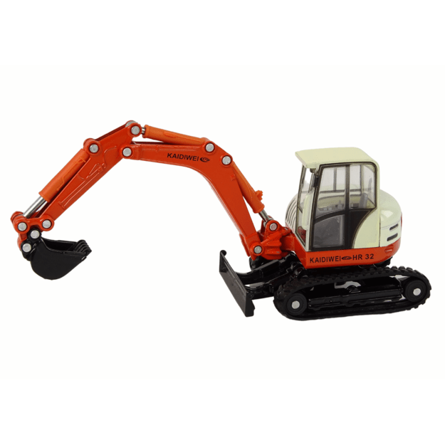Metalinis ekskavatorius su didele ranka 1:50 liejimo modelis 6