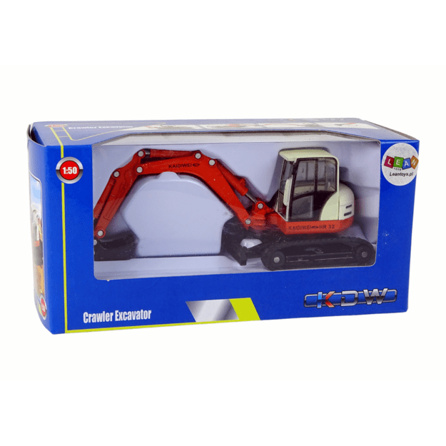 Metalinis ekskavatorius su didele ranka 1:50 liejimo modelis 5