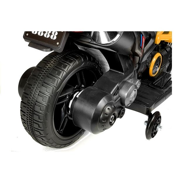 Elektrinis pasivažinėjimas motociklu GTM1188 Geltona 7