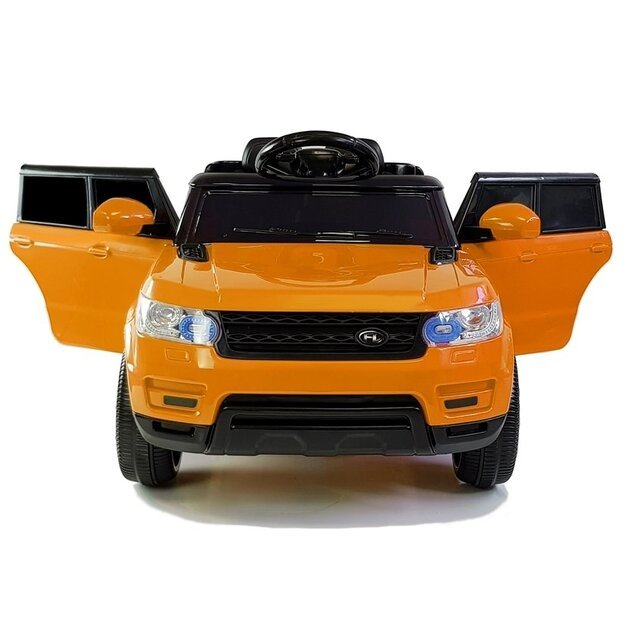 HL1638 Elektrinis važiuojantis automobilis oranžinis 10