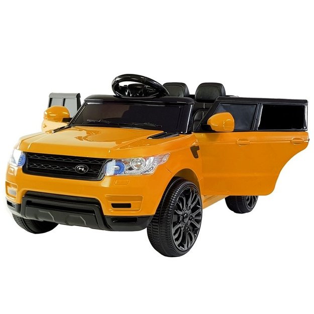 HL1638 Elektrinis važiuojantis automobilis oranžinis 6