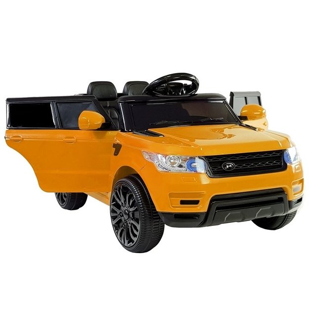 HL1638 Elektrinis važiuojantis automobilis oranžinis 5