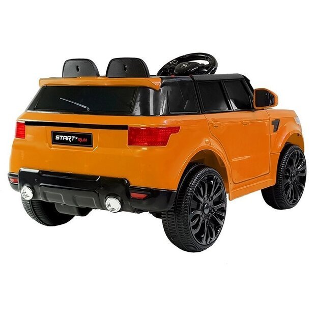 HL1638 Elektrinis važiuojantis automobilis oranžinis 12
