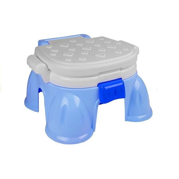 Mėlynas puodas su karūna kūdikiui 5