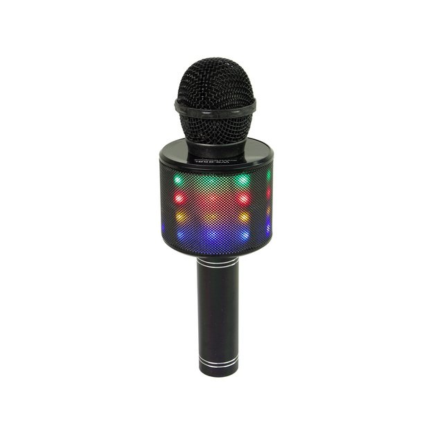 Wireless Microphone USB Speaker Karaoke Recording Model WS-858 Black 3