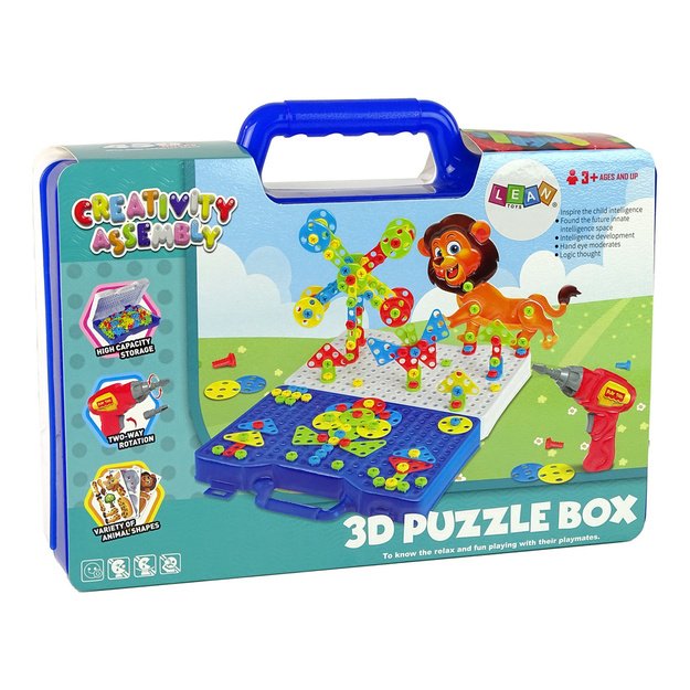 3D Jigsaw Puzzle Set DIY Screwdriver Briefcase 2