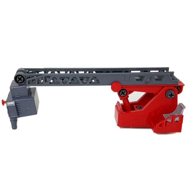 "pasidaryk pats" gaisrinių automobilių 2in1 rinkinys Nuimami keltuvai Atsuktuvas Garsas Šviesos efektai Šalmas 10