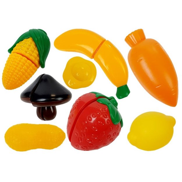 PLASTIKINIŲ INDŲ RINKINYS MAŽAJAM VIRTUVĖS ŠEFUI 9