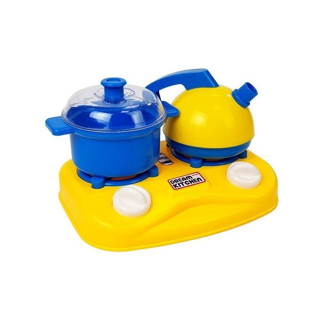 PLASTIKINIŲ INDŲ RINKINYS MAŽAJAM VIRTUVĖS ŠEFUI 3