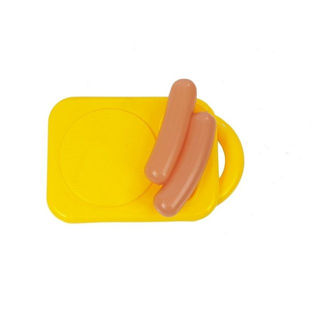 PLASTIKINIŲ INDŲ RINKINYS MAŽAJAM VIRTUVĖS ŠEFUI 5