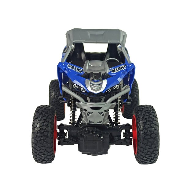 Nuotoliniu būdu valdomas visureigis 2,4 GHz 1:16 mėlynos spalvos 8