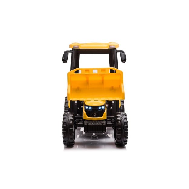Battery-operated tractor with trailer Hercules Yellow 24V