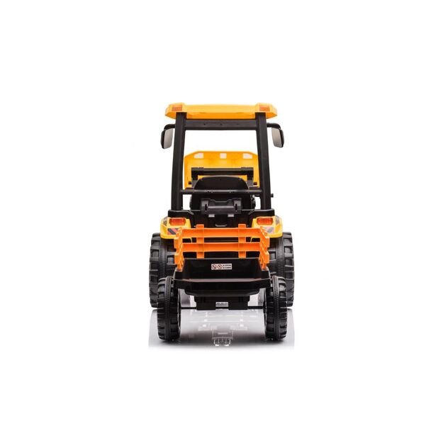 Battery-operated tractor with trailer Hercules Yellow 24V