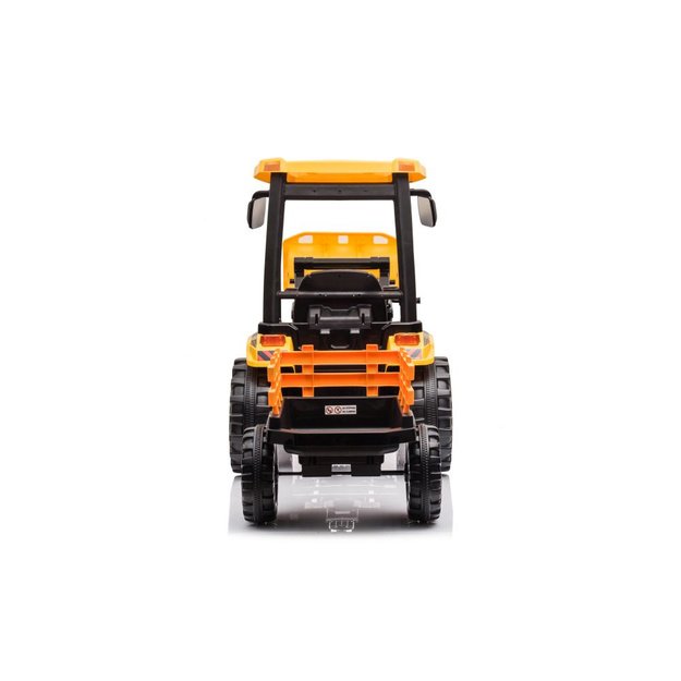 Battery-operated tractor with trailer Hercules Yellow 24V