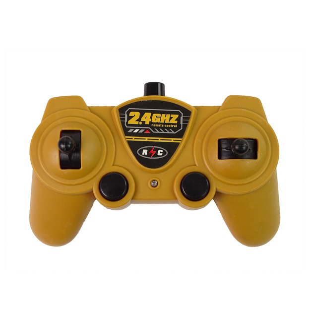 Statybinis kranas 2.4G R/C geltonos spalvos 1:12 6