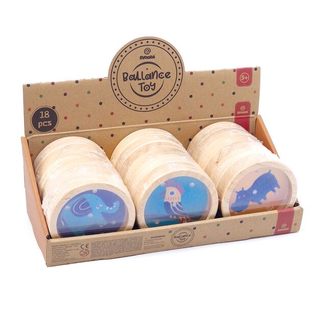 Svoora wooden balance game, Chameleon