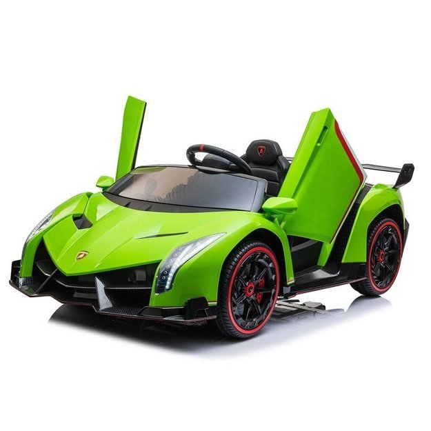 Electric Ride On Lamborghini Veneno Green 6