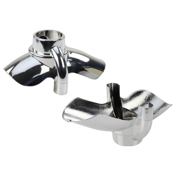 PRO500 Silver Plastic Fenders