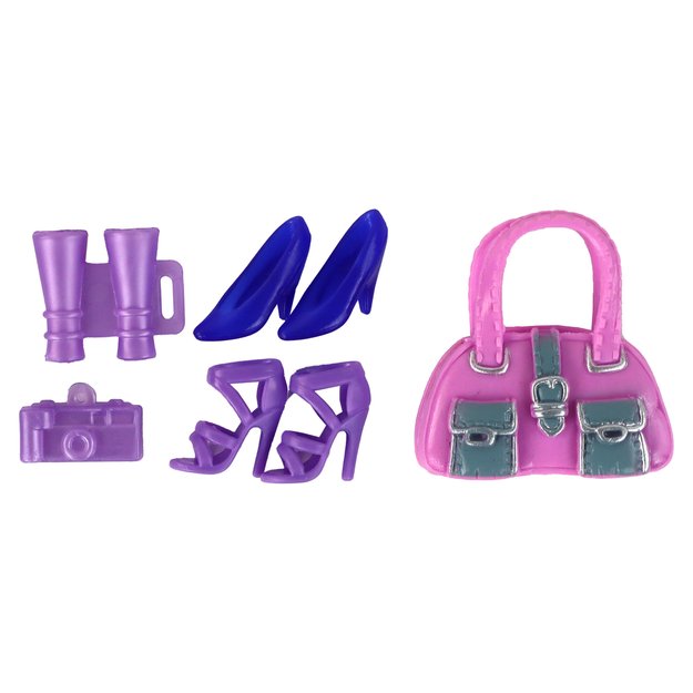 Komplektas Lėlė su maskuojamuoju lagaminėliu Rankinė Nuotykių 12