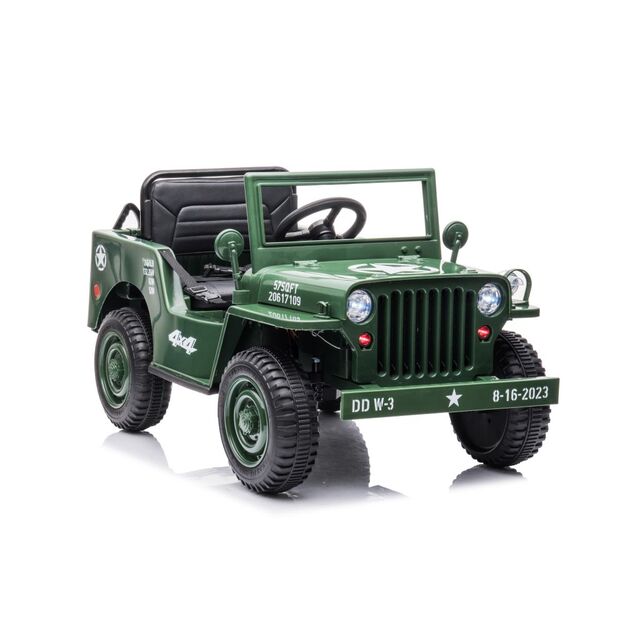 Battery Car JH-103 Army Green 4x4
