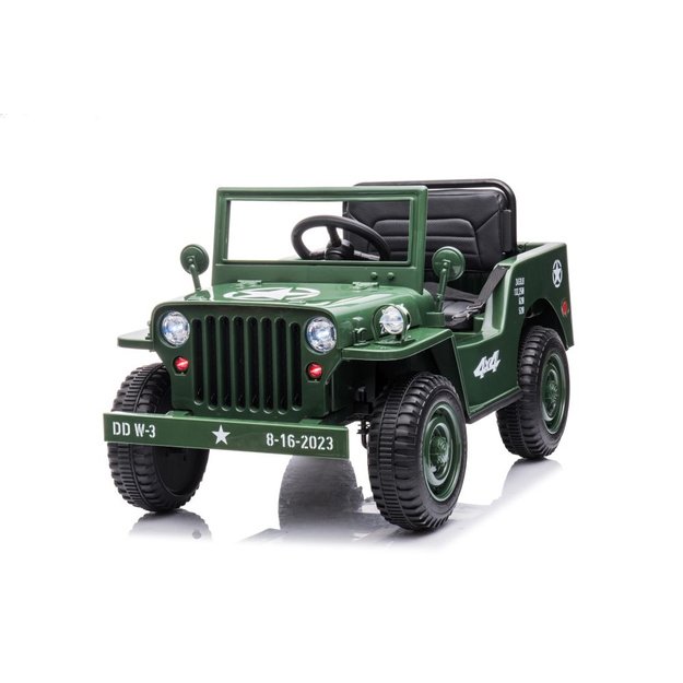 Battery Car JH-103 Army Green 4x4