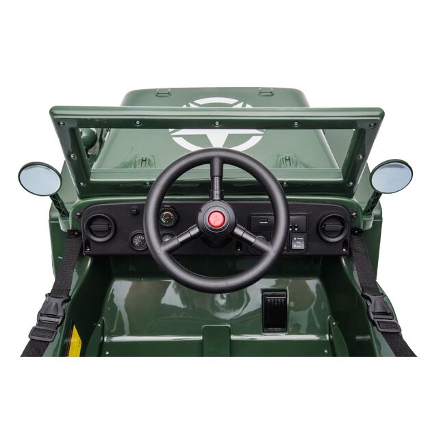 Battery Car JH-103 Army Green 4x4