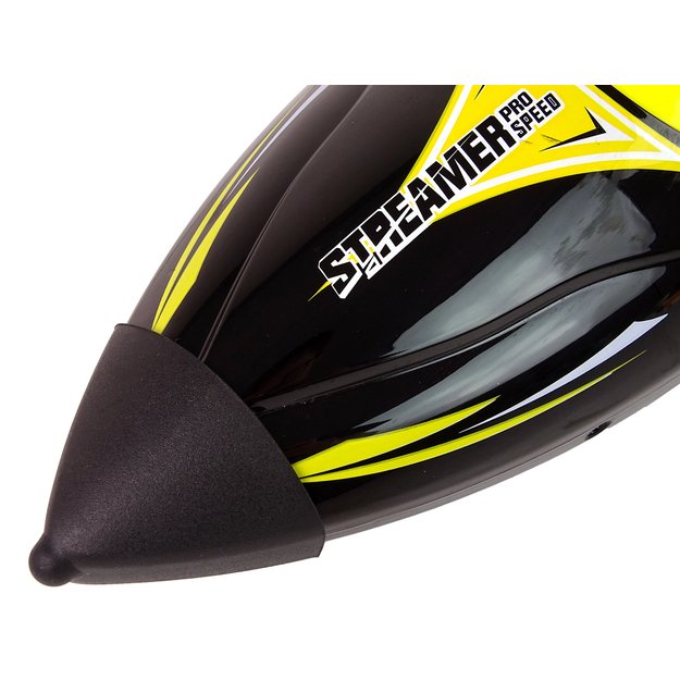 Motorinė valtis R/C 2.4G Yellow 35 KM/H 8