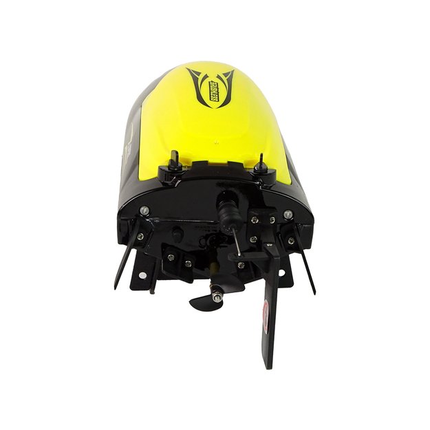 Motorinė valtis R/C 2.4G Yellow 35 KM/H 5