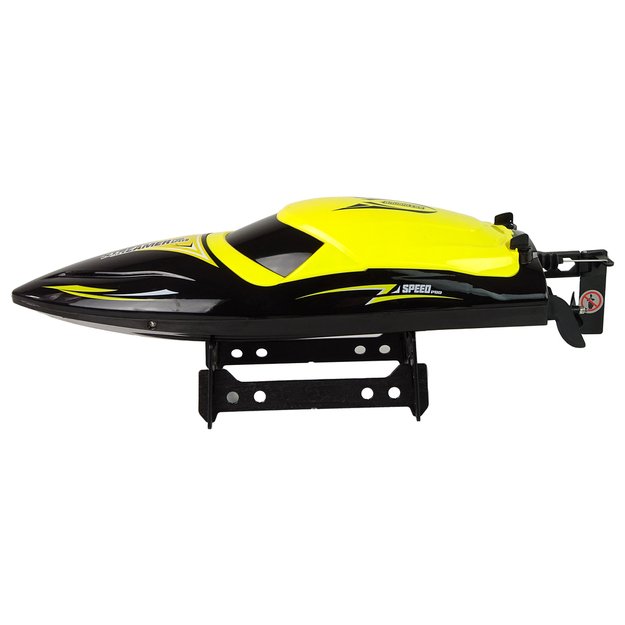 Motorinė valtis R/C 2.4G Yellow 35 KM/H 3