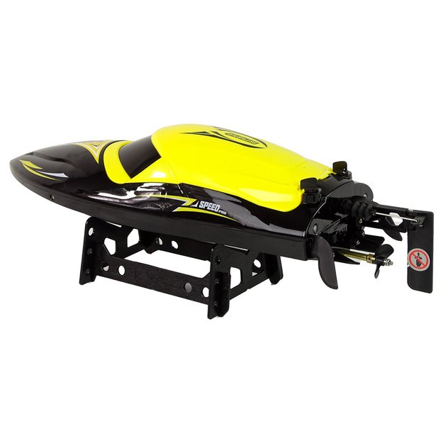 Motorinė valtis R/C 2.4G Yellow 35 KM/H 21