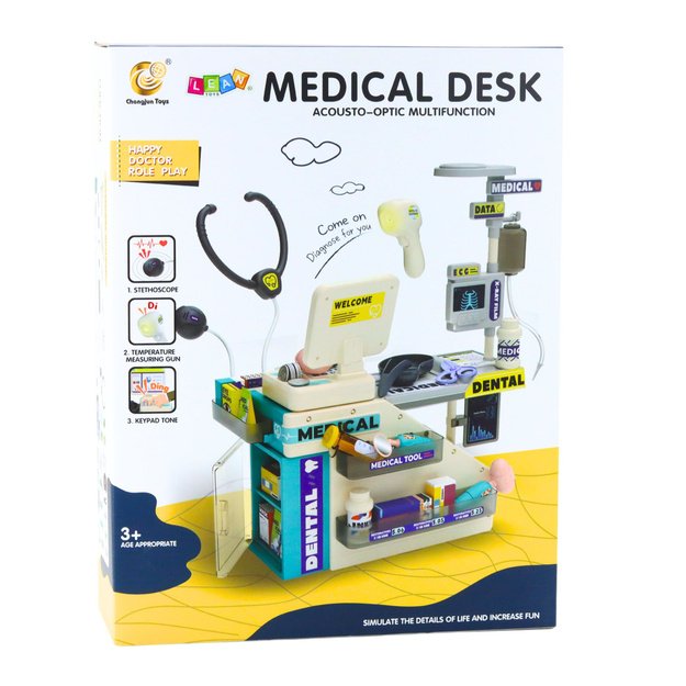 Dentist Pharmacist Set Lights Sounds Accessories 51 pcs. 2