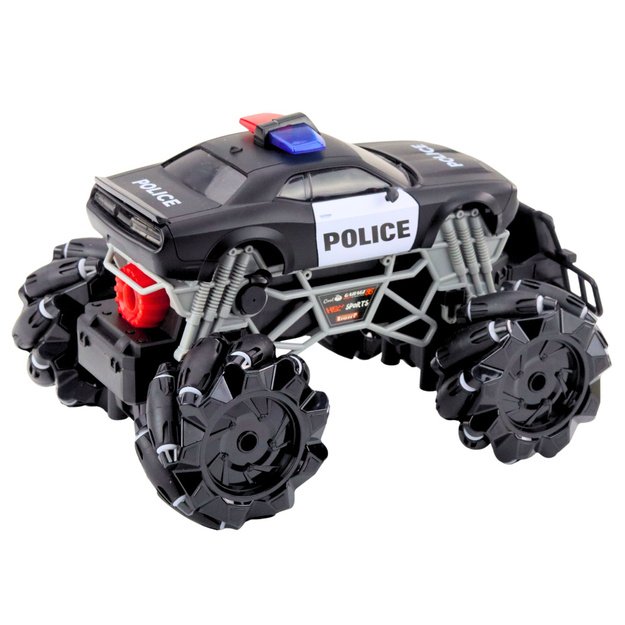 RC Police Off-Road Car with Lights and Smoke Effect 1:16 2