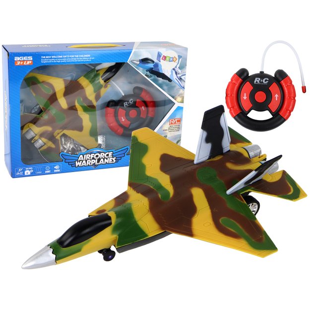 Remotely Controlled RC Fighter Military Airplane Moro